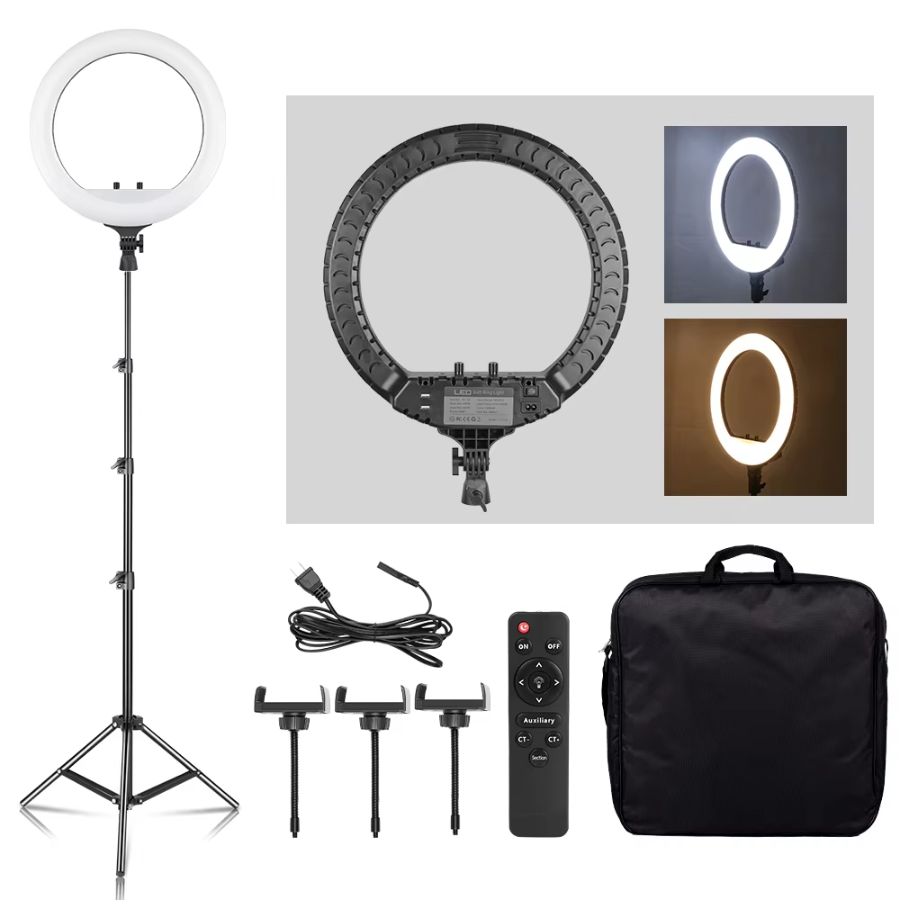 Photography Lighting Overhead - SH 18 Zoll Ringlicht LED Selfie-Videolampe