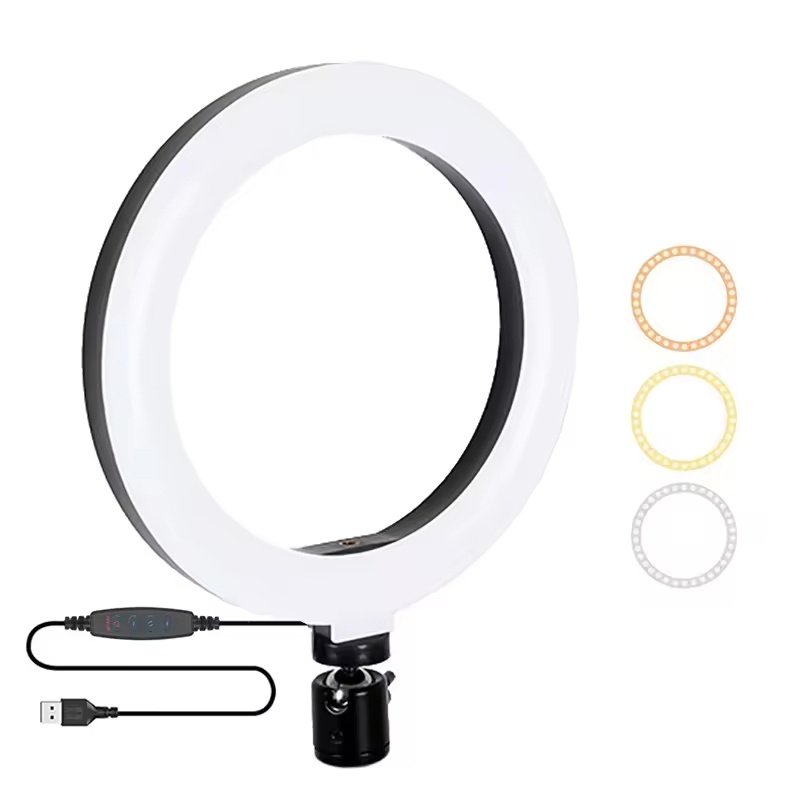 Photography Lighting Overhead - 16/26/33cm Selfie-Ringlicht Fotografie-Aufhellungslicht LED-Ringleuchte Sanftes Augenschutz-Fotolicht