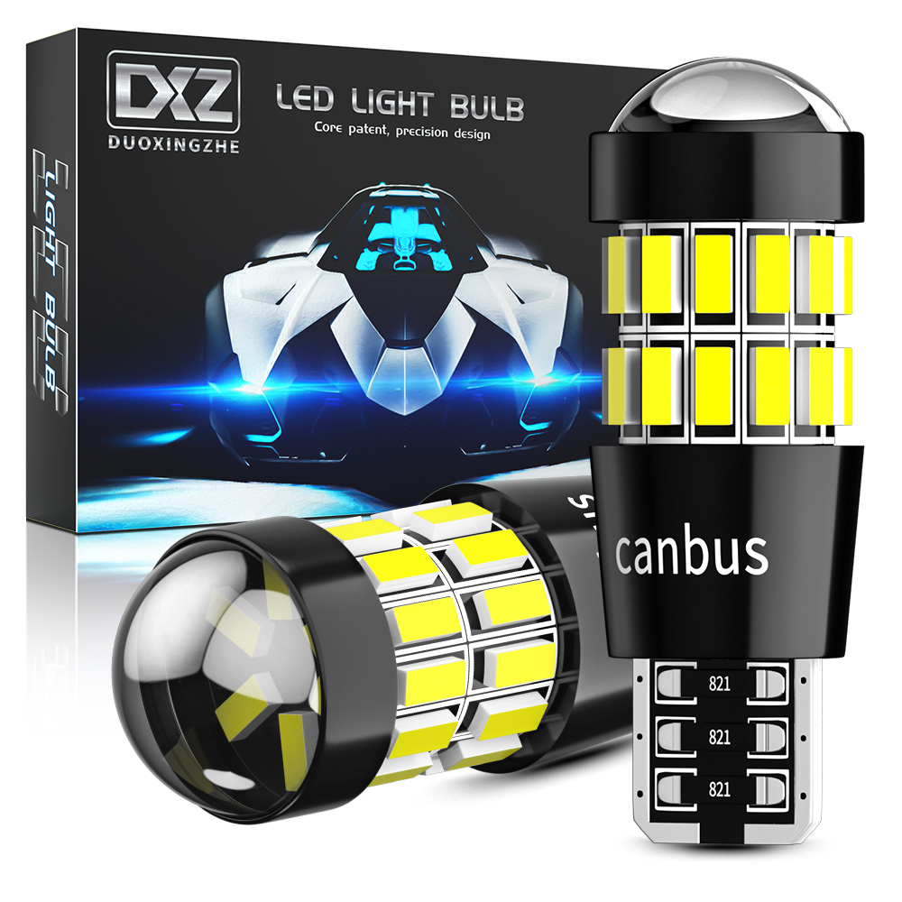 Interior Photography Lighting - DXZ 2PCS W5W T10 Led-lampen Objektiv