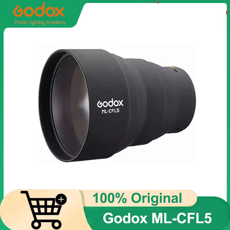 Fresnel Lens Attachment - Godox ML-CFL5 Zusammenklappbare Fresnel-Linse Fotografie-Zubehör für