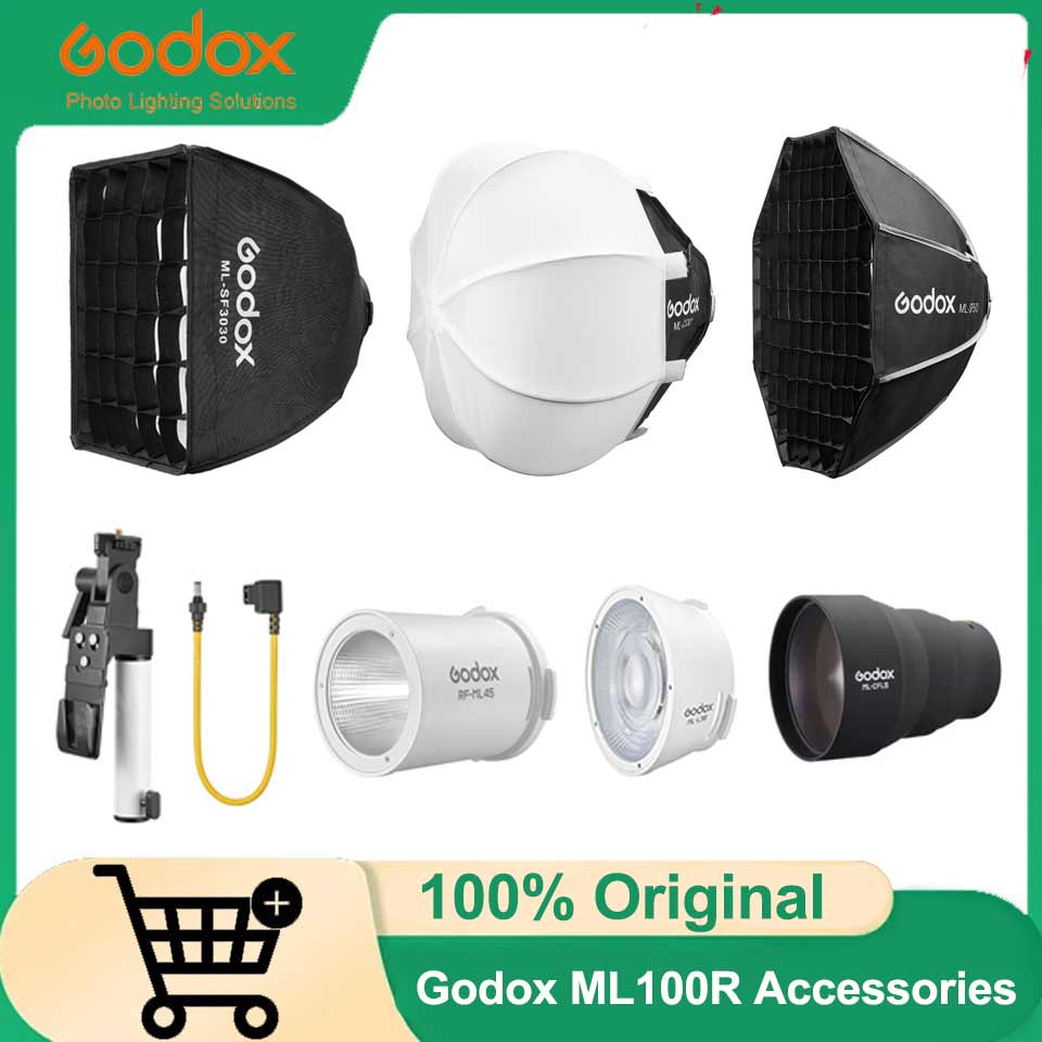 Fresnel Lens Attachment - Godox ML100R Zubehör RF-ML45 ML-L36 Linsenreflektor