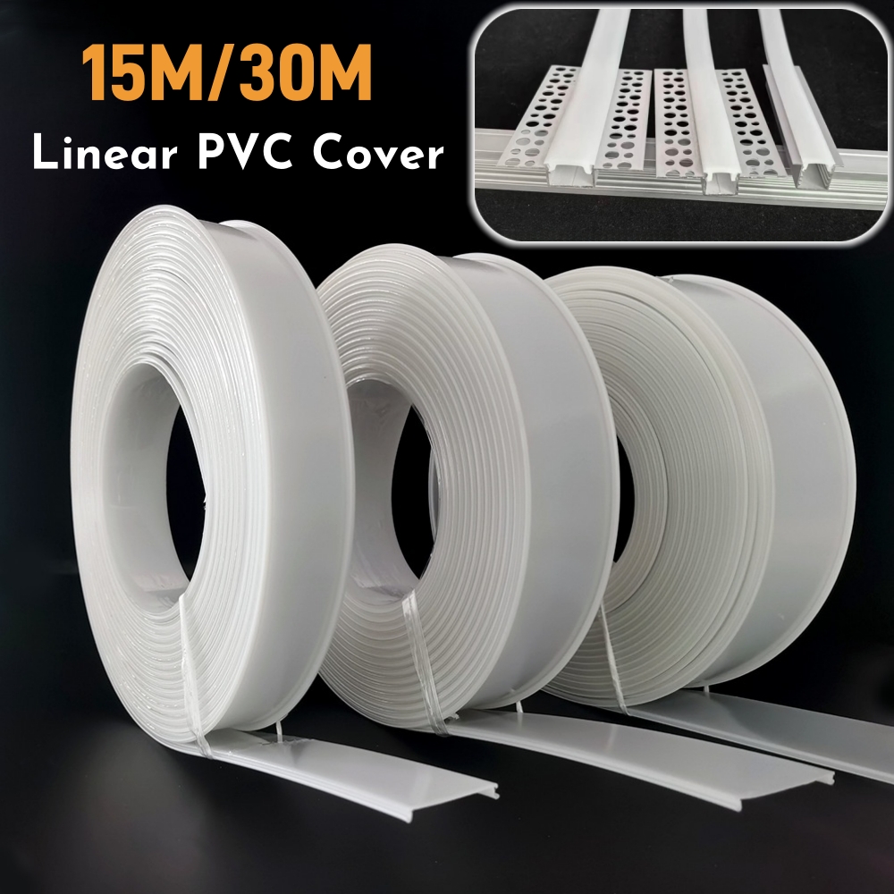 Diffusion Material Roll - 15m/30m Schwarz/Weiß LED Aluminium Profil Diffusor
