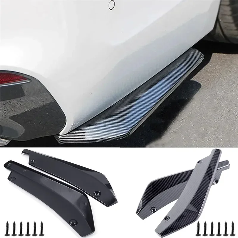Diffusion Material Roll - Universeller Auto-Frontstoßstangen-Spoiler, Heckdiffusor, Kratzschutz, Carbon-Fiber-Winglets, Seitenschweller-Erweiterung