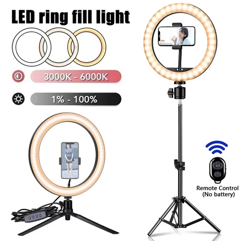 Photography Lighting Overhead - LED Selfie Ring Beleuchtung Fotografische Selfie