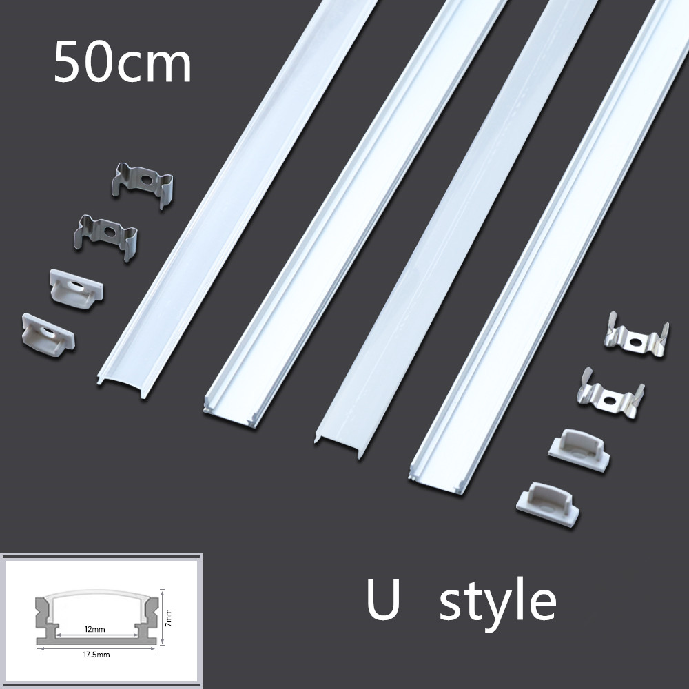 Diffusion Material Roll - LED 50 cm Aluminiumkanal für LED-Streifen,