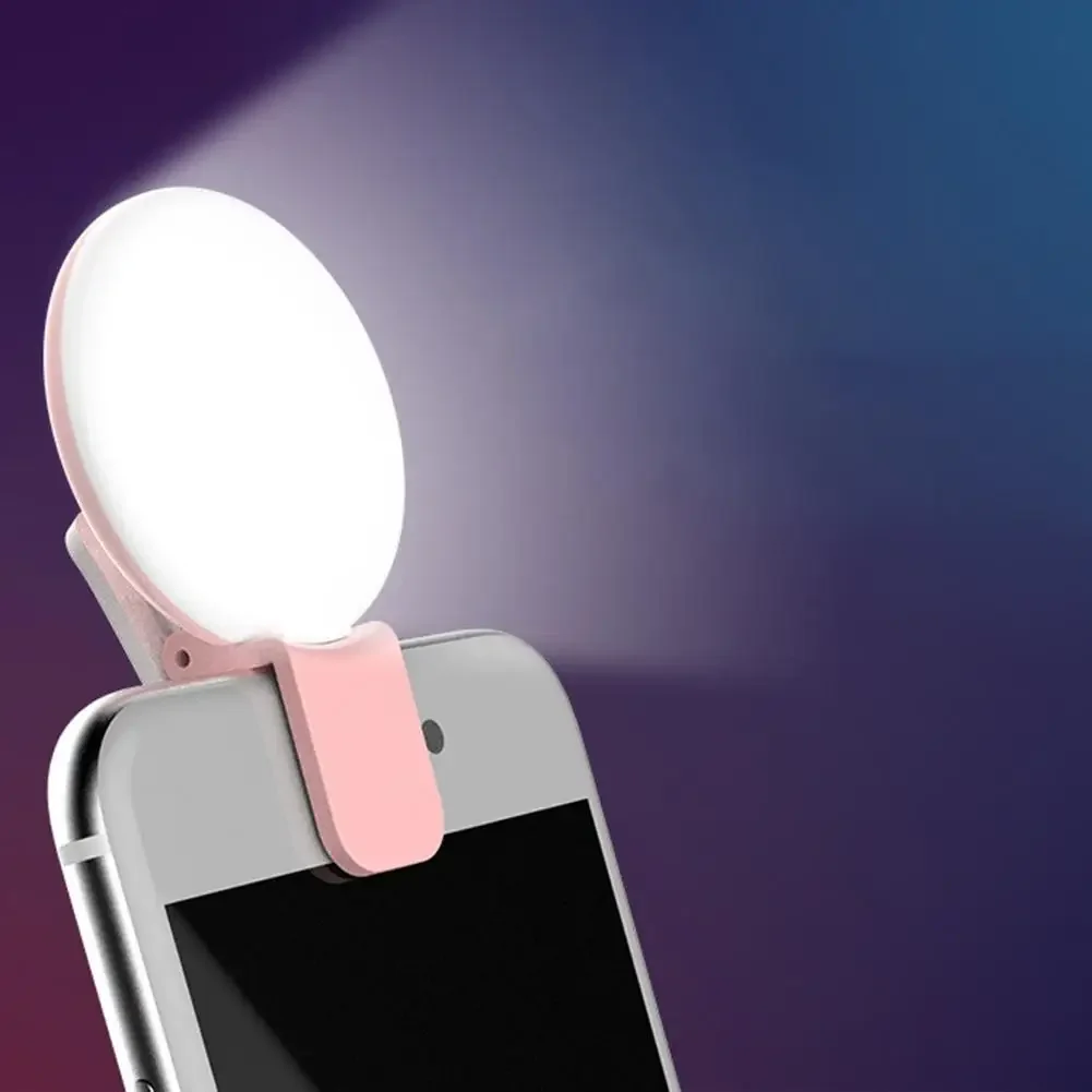 Photography Lighting Overhead - Handy LED Selfie Ring Licht Tragbare