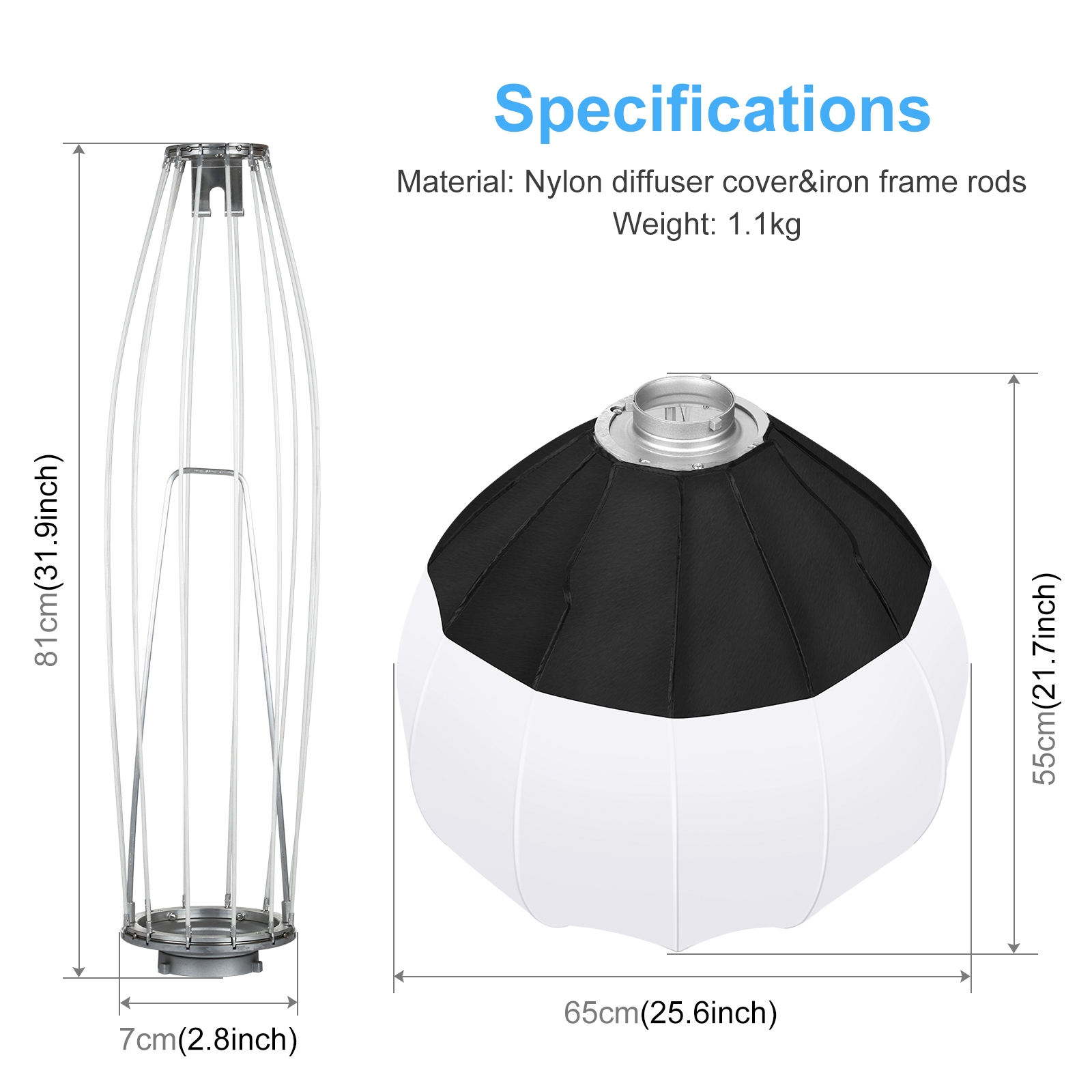 Puluz 65cm faltbare Laterne So – Photography Lighting With Flash Bewertung und Preis