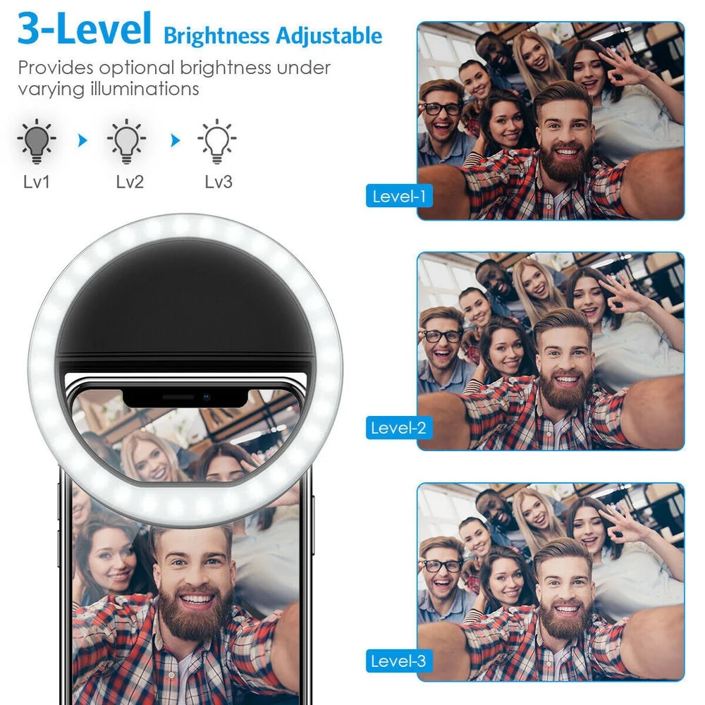 USB wiederauf ladbare LED Self – Photography Lighting Overhead Bewertung und Preis