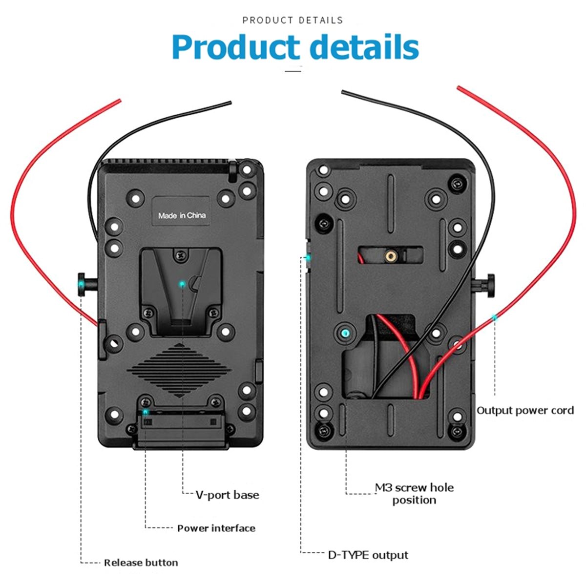 Update. Rucksack-Plattenadapte – V Mount Battery Bewertung und Preis