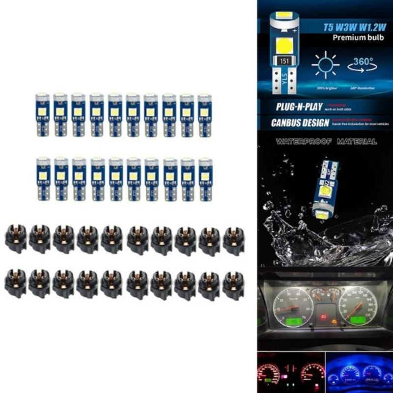 10 Stück T5 LED-Birnen Canbus  – Interior Photography Lighting Bewertung und Preis