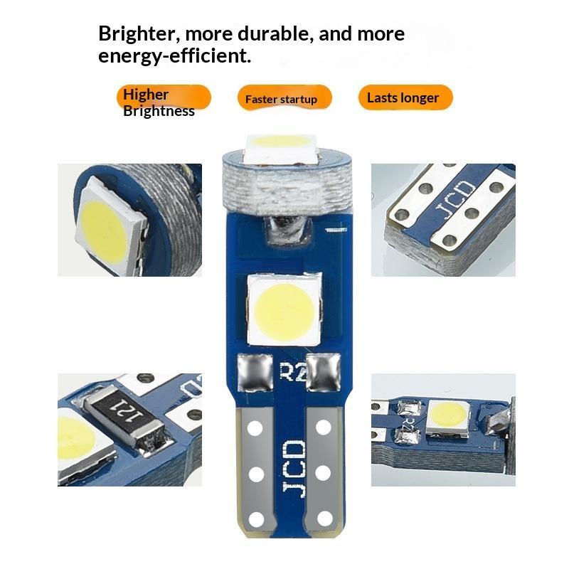 10 Stück T5 LED-Birnen Canbus  – Interior Photography Lighting Bewertung und Preis