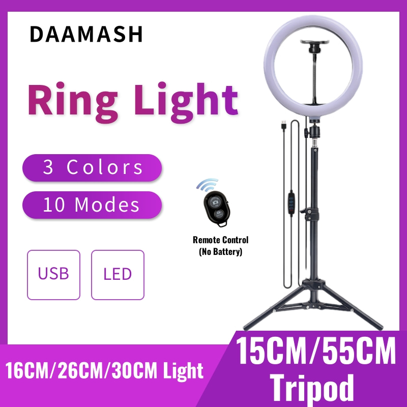 16 cm/26 cm/30 cm LED Selfie R – Photography Lighting Overhead Bewertung und Preis