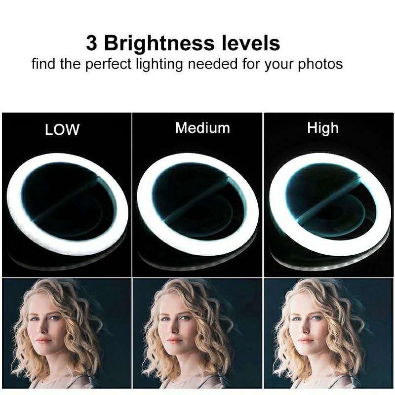 LED Selfie Ring Licht 3 Ebene  – Photography Lighting Overhead Bewertung und Preis