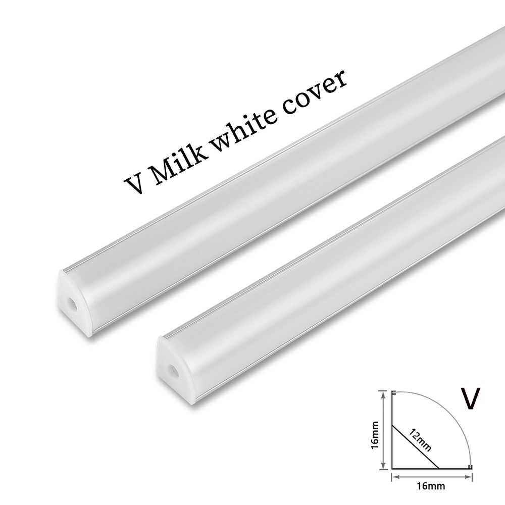 50cm Aluminium-Kanal für LED-S – Diffusion Material Roll Bewertung und Preis