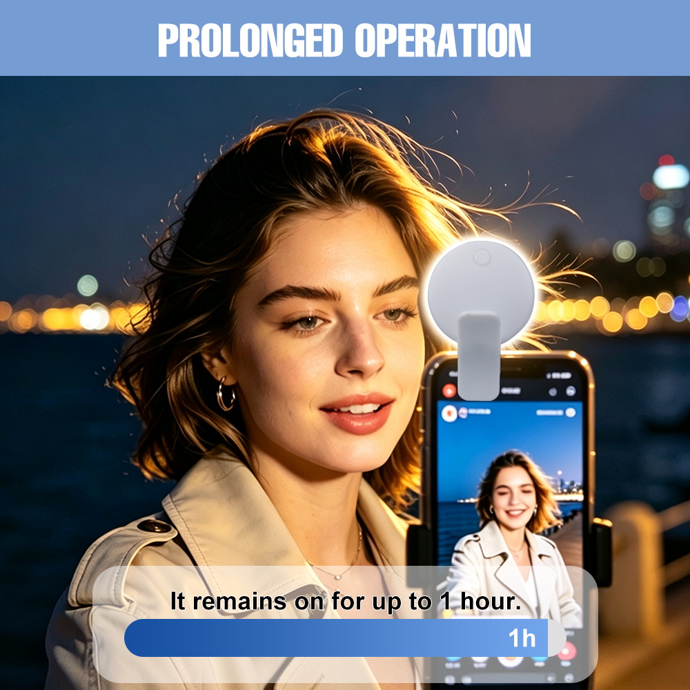 Clip-LED-Selfie-Fülllicht 3 He – Photography Lighting Overhead Bewertung und Preis