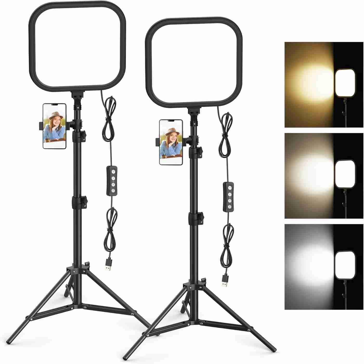 2er-Pack LED-Videolicht-Set 15 – Altson Photography Video Lighting Kit Bewertung und Preis