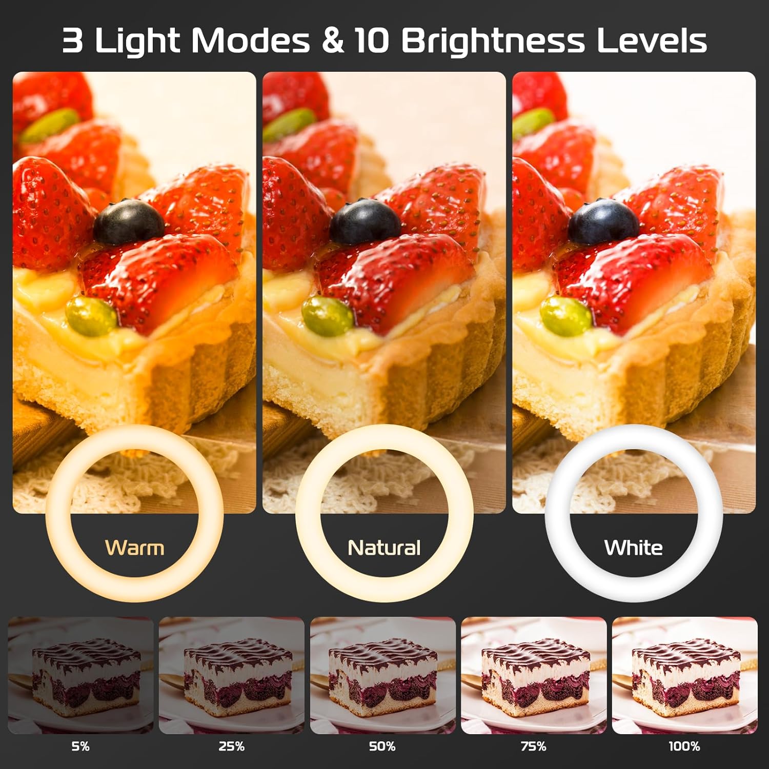 Ringlicht mit Ständer und Tele – Photography Lighting Overhead Bewertung und Preis