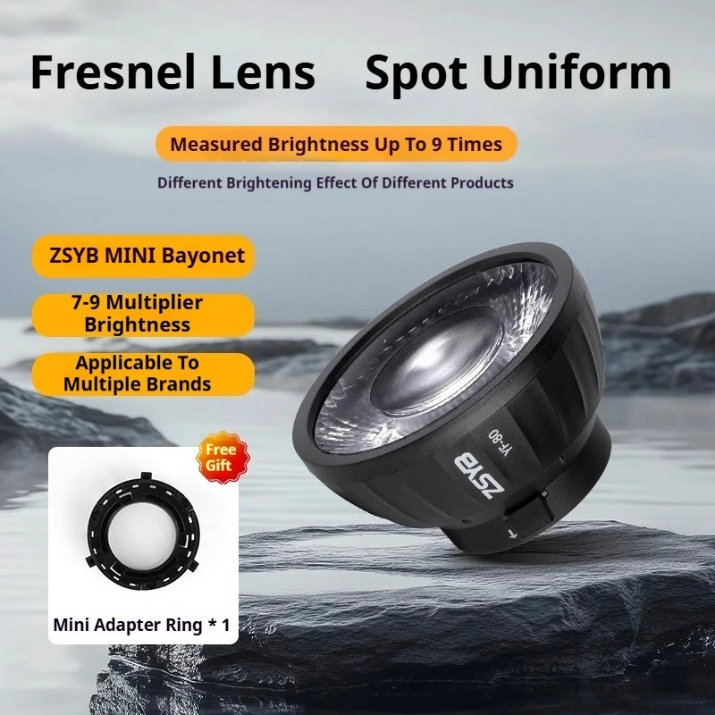 ZSYB YF-80 Fresnel-Linse 9-fac – Fresnel Lens Attachment Bewertung und Preis