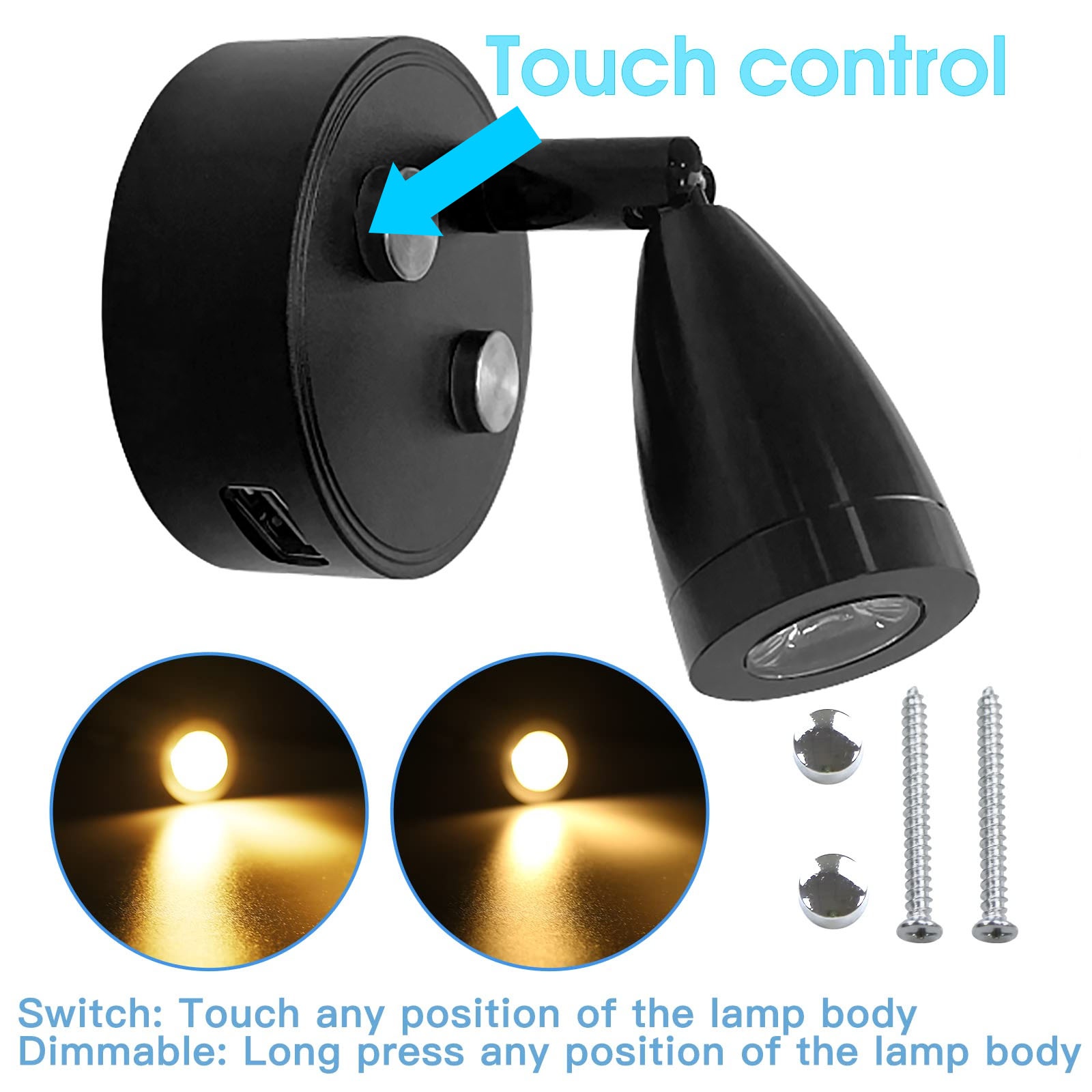 2/1PCS Silber/Schwarz DC 12-24 – Interior Photography Lighting Bewertung und Preis