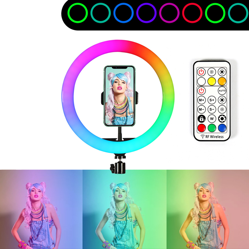 13 Zoll RGB LED Selfie Ringlic – Photography Lighting Overhead Bewertung und Preis