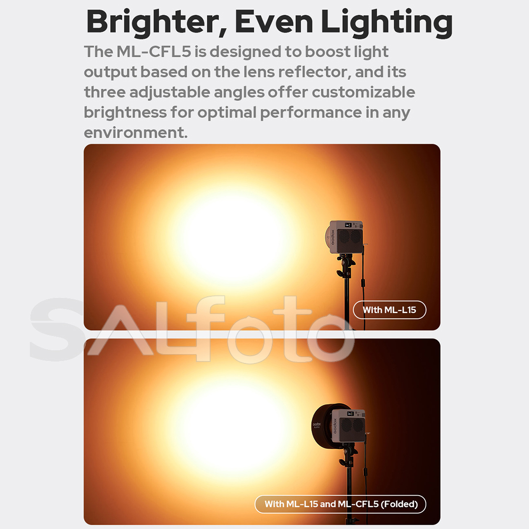 Godox ML-CFL5 Zusammenklappbar – Fresnel Lens Attachment Bewertung und Preis