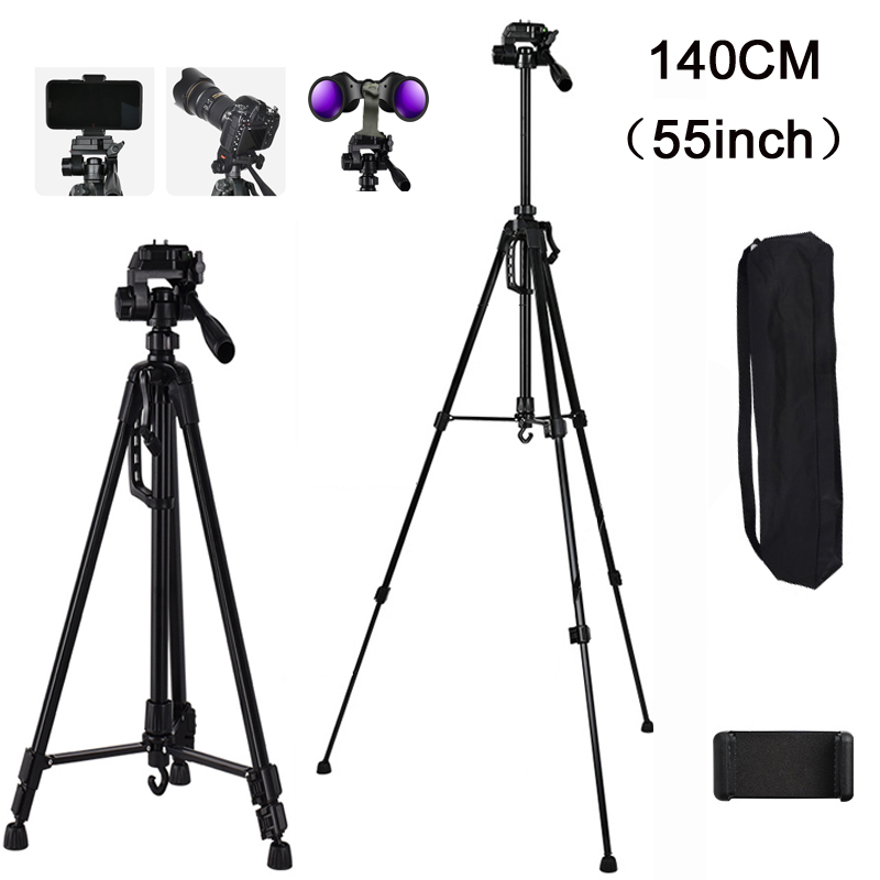 55-Zoll Universal-Stativ für T – Photography Video Lighting Kit With Adjustable Tripod Stand Bewertung und Preis