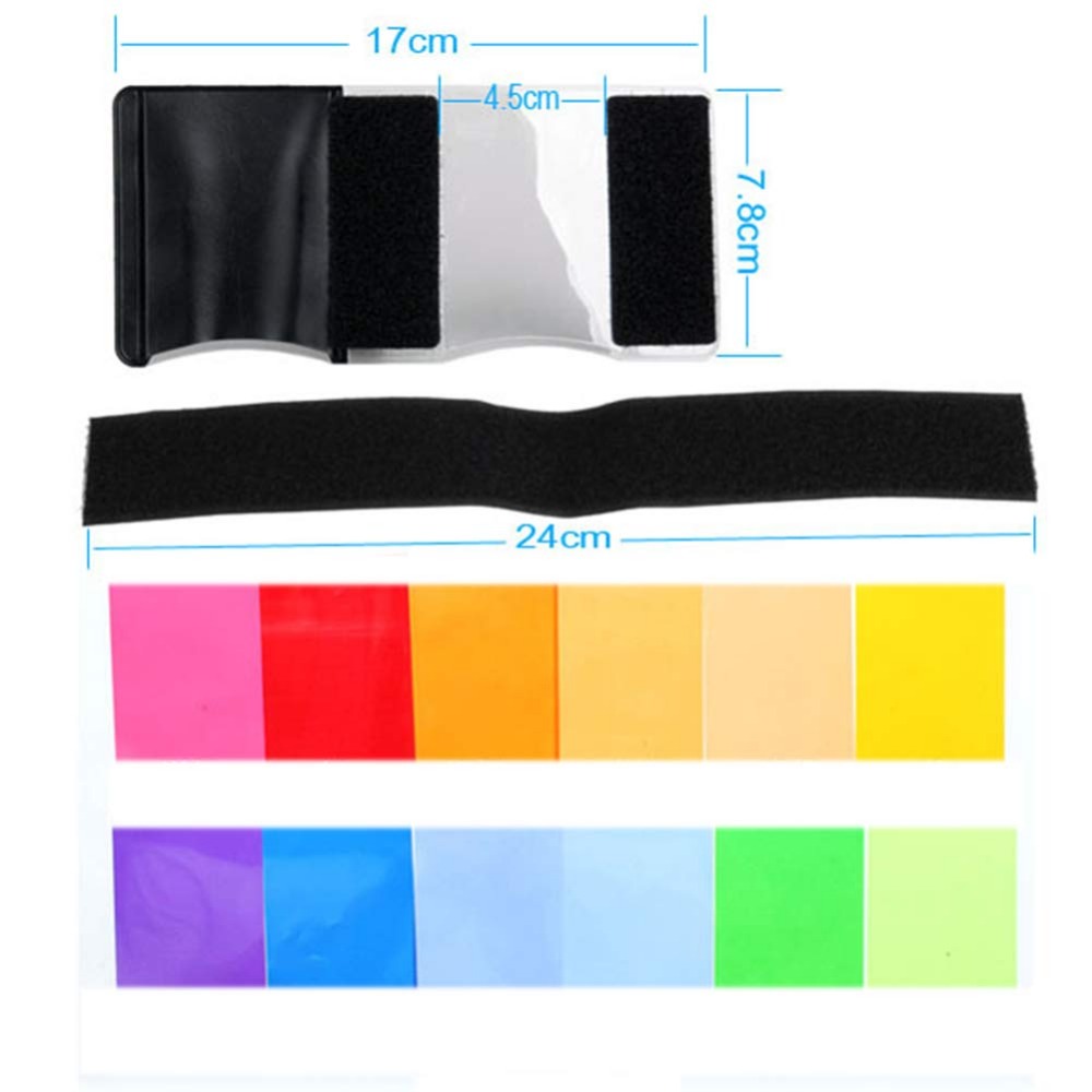 12 Farben Kamera-Blitzfilter-S – Photography Lighting With Flash Bewertung und Preis