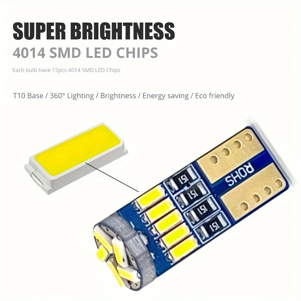 10 Stück Auto-LED-Licht T10 40 – Interior Photography Lighting Bewertung und Preis