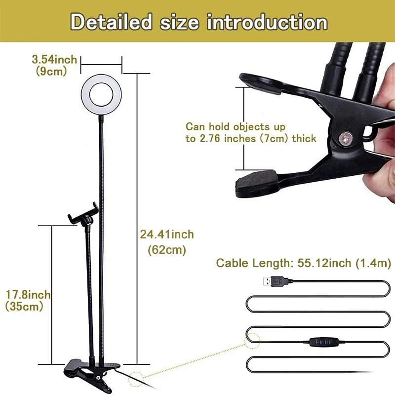 Universeller flexibler Handyha – Photography Lighting Overhead Bewertung und Preis