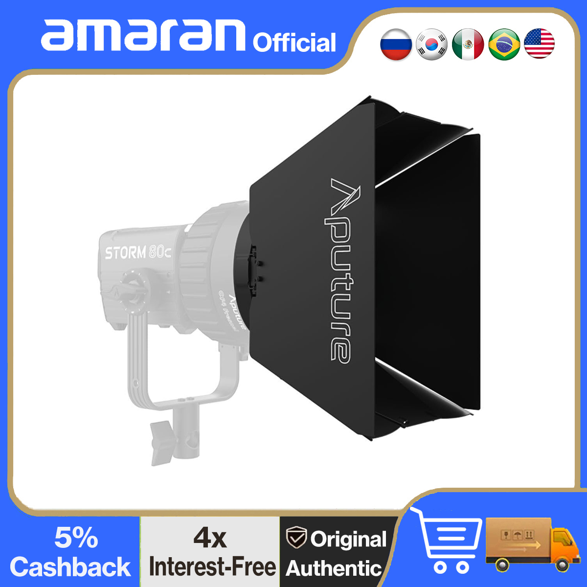 Aputure CF4 Scheunentore für C – Fresnel Lens Attachment Bewertung und Preis